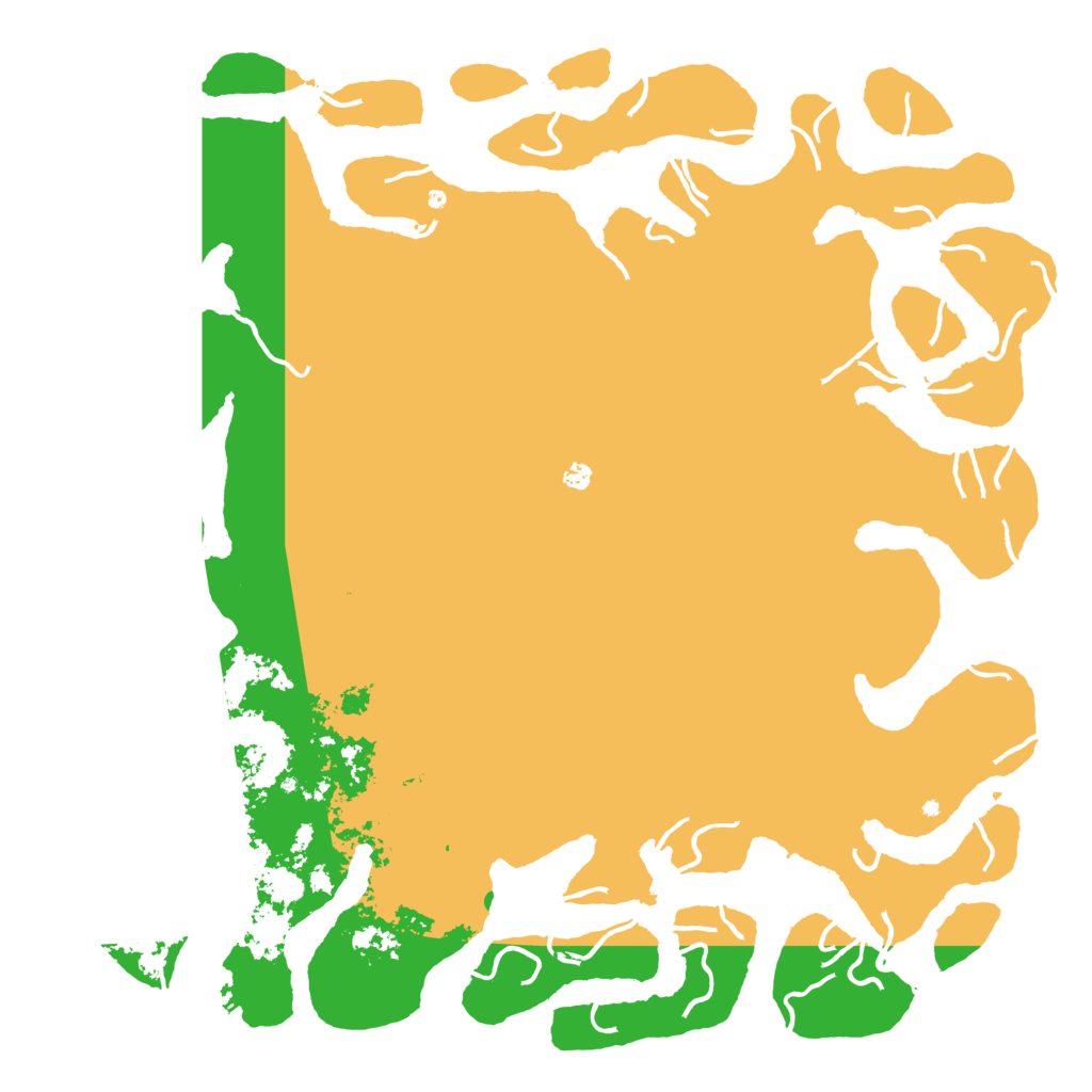 Biome Rust Map: Procedural Map, Size: 6000, Seed: 51067597