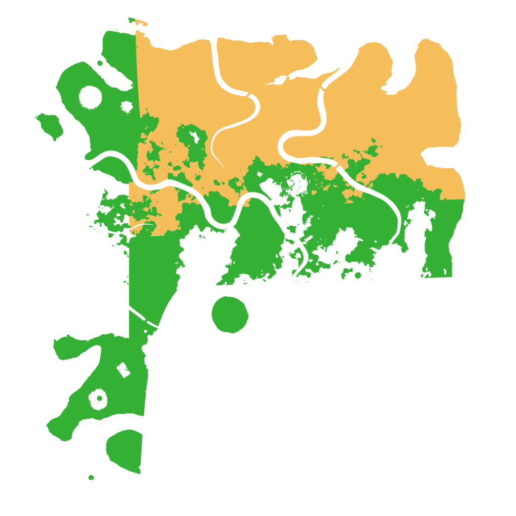 Biome Rust Map: Procedural Map, Size: 3950, Seed: 1428299306