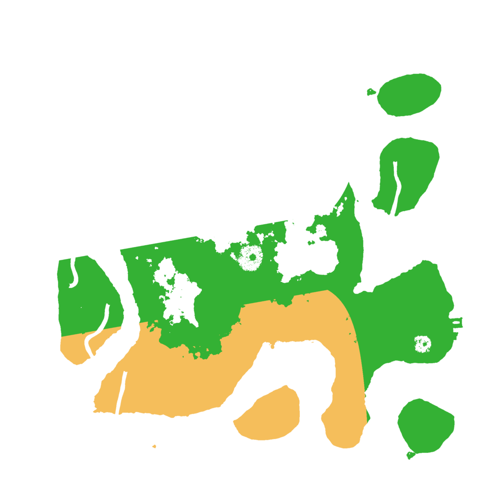 Biome Rust Map: Procedural Map, Size: 3000, Seed: 3000600