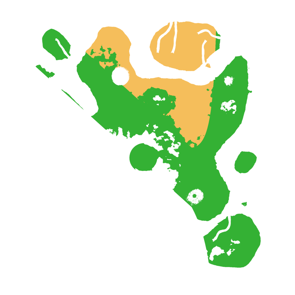 Biome Rust Map: Procedural Map, Size: 3000, Seed: 349381