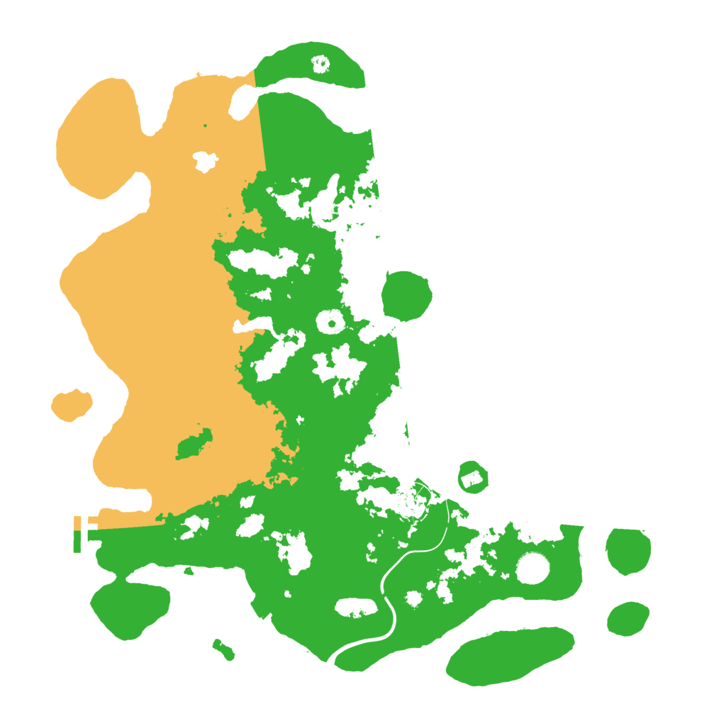 Biome Rust Map: Procedural Map, Size: 4000, Seed: 1675721484