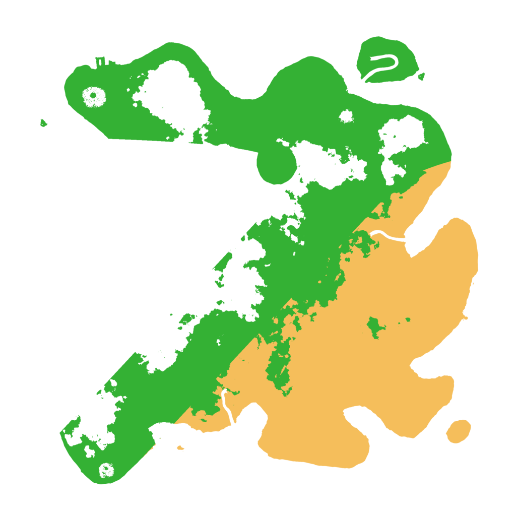 Biome Rust Map: Procedural Map, Size: 3500, Seed: 1548142352