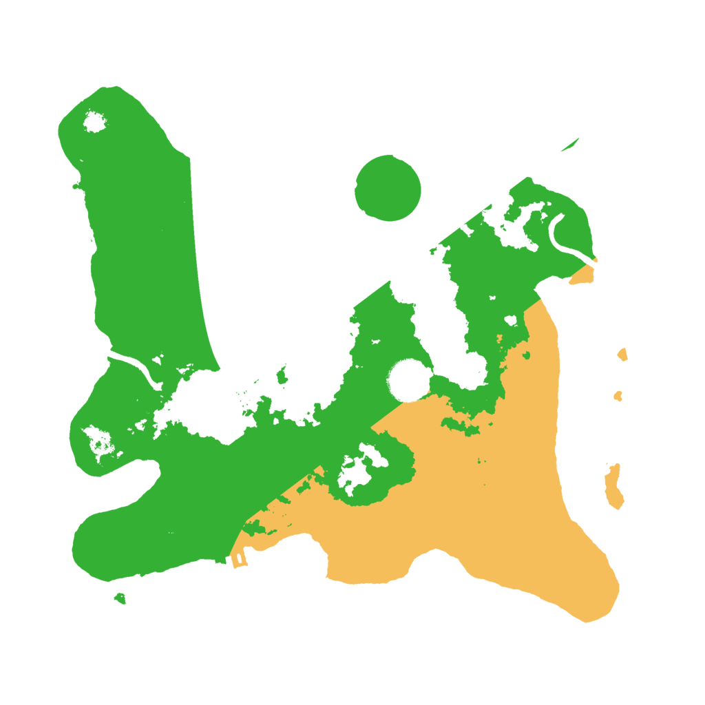 Biome Rust Map: Procedural Map, Size: 3000, Seed: 481973