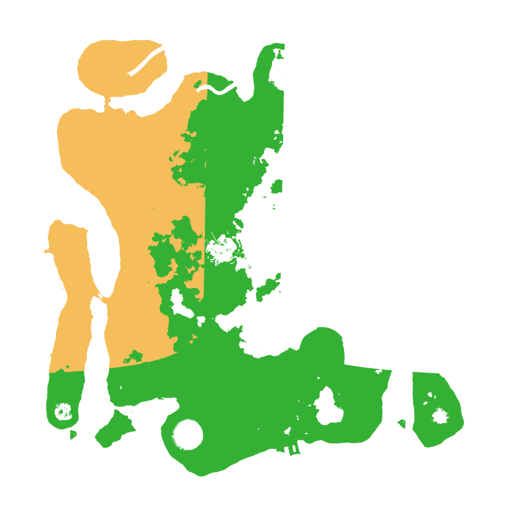 Biome Rust Map: Procedural Map, Size: 3000, Seed: 291010