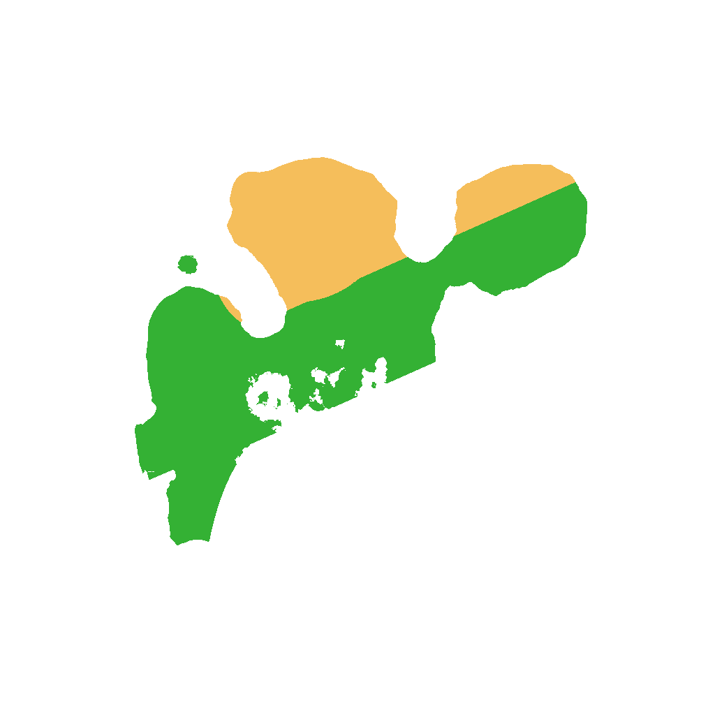 Biome Rust Map: Procedural Map, Size: 1500, Seed: 32009