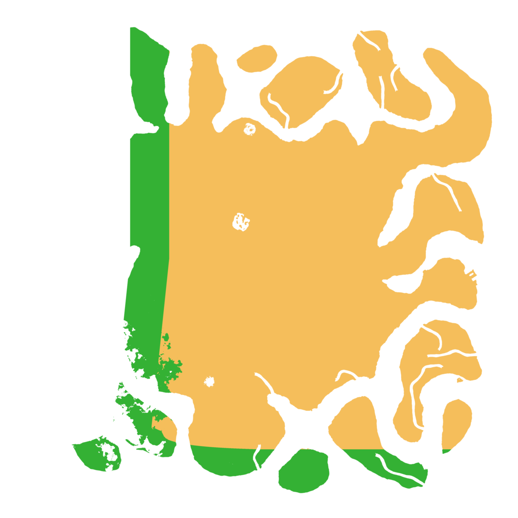 Biome Rust Map: Procedural Map, Size: 4500, Seed: 1777967