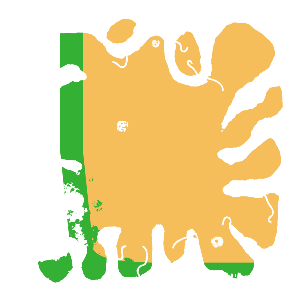 Biome Rust Map: Procedural Map, Size: 3950, Seed: 1324255668