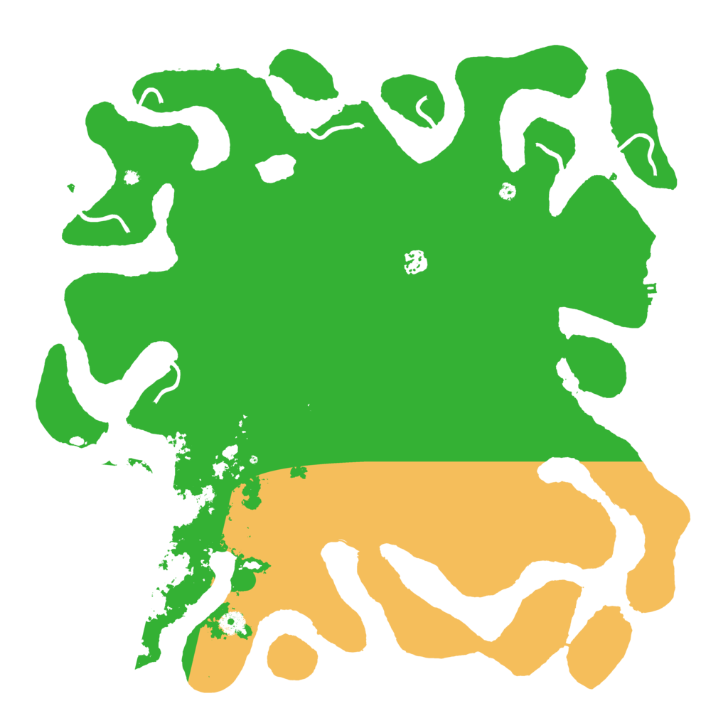 Biome Rust Map: Procedural Map, Size: 4500, Seed: 778568642