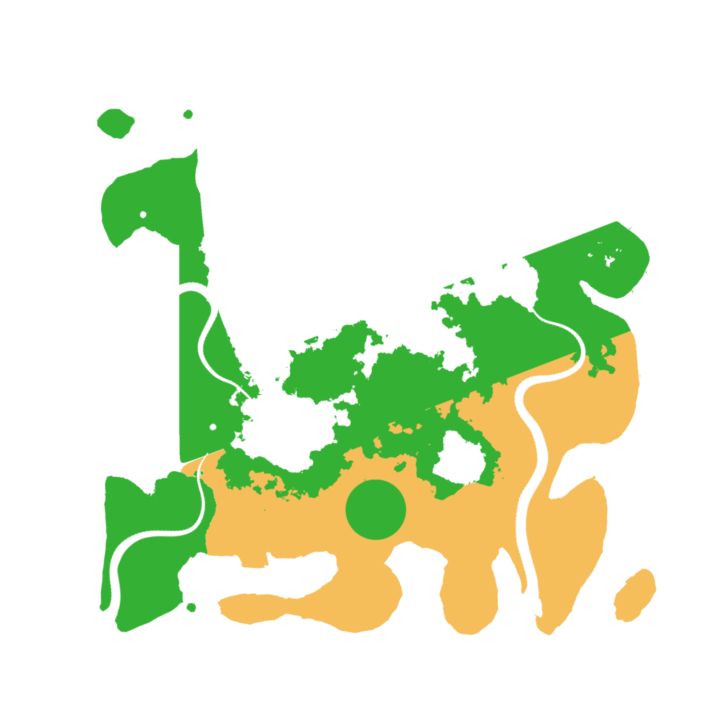 Biome Rust Map: Procedural Map, Size: 3143, Seed: 32813842