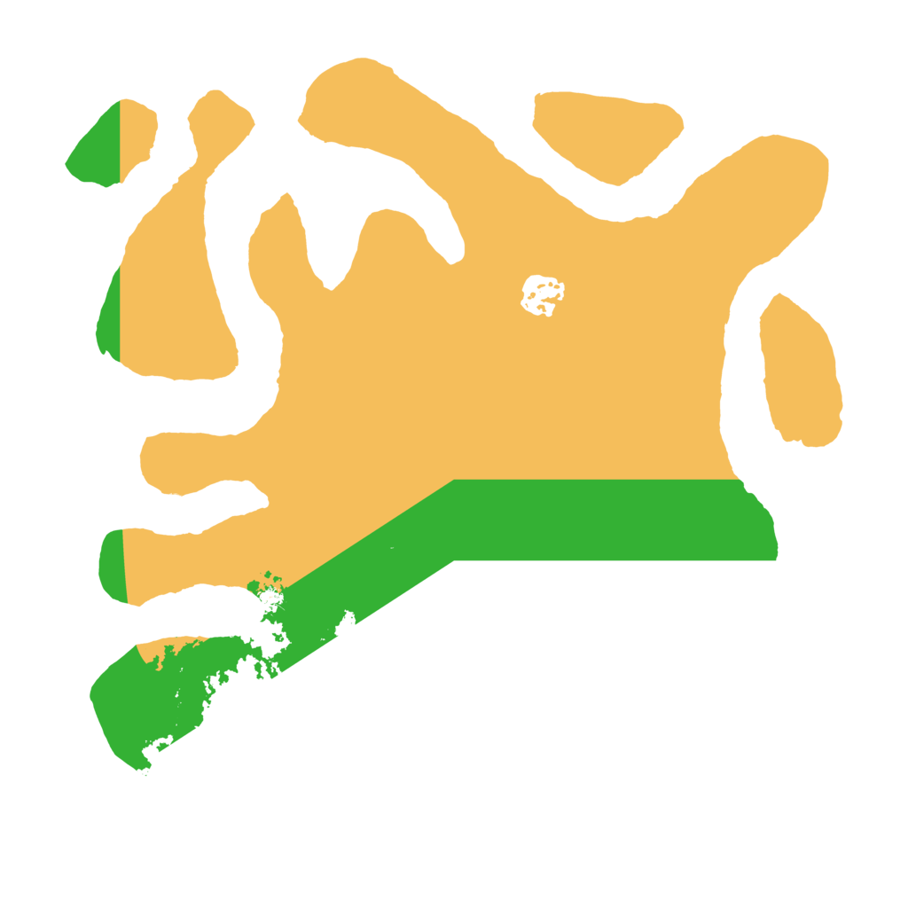 Biome Rust Map: Barren, Size: 3200, Seed: 1199