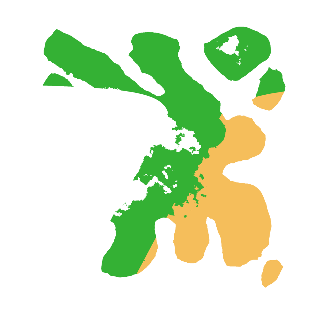 Biome Rust Map: Barren, Size: 3000, Seed: 678482