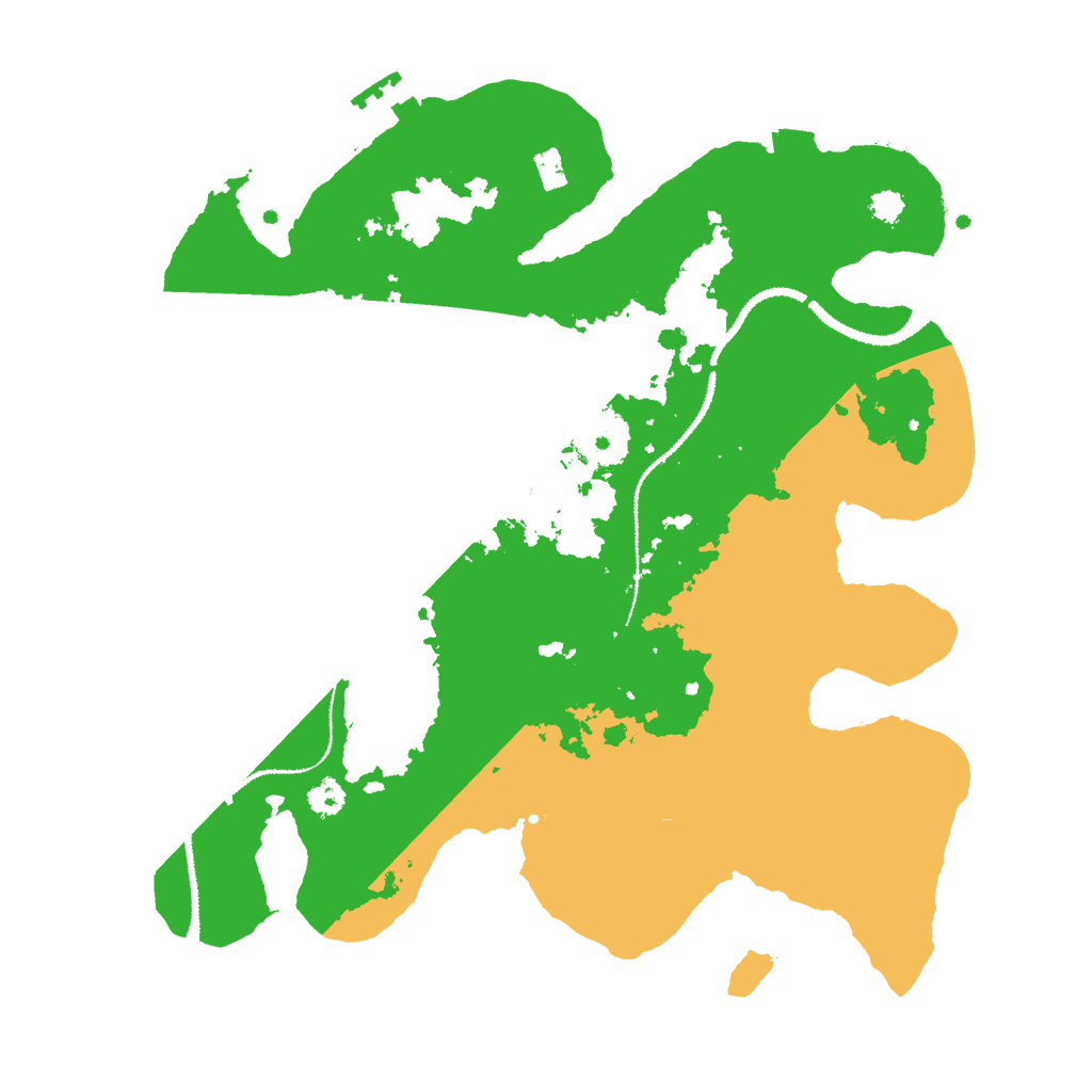 Biome Rust Map: Procedural Map, Size: 3000, Seed: 948873