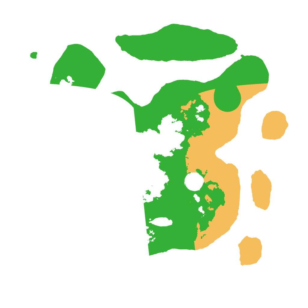 Biome Rust Map: Barren, Size: 3000, Seed: 112232