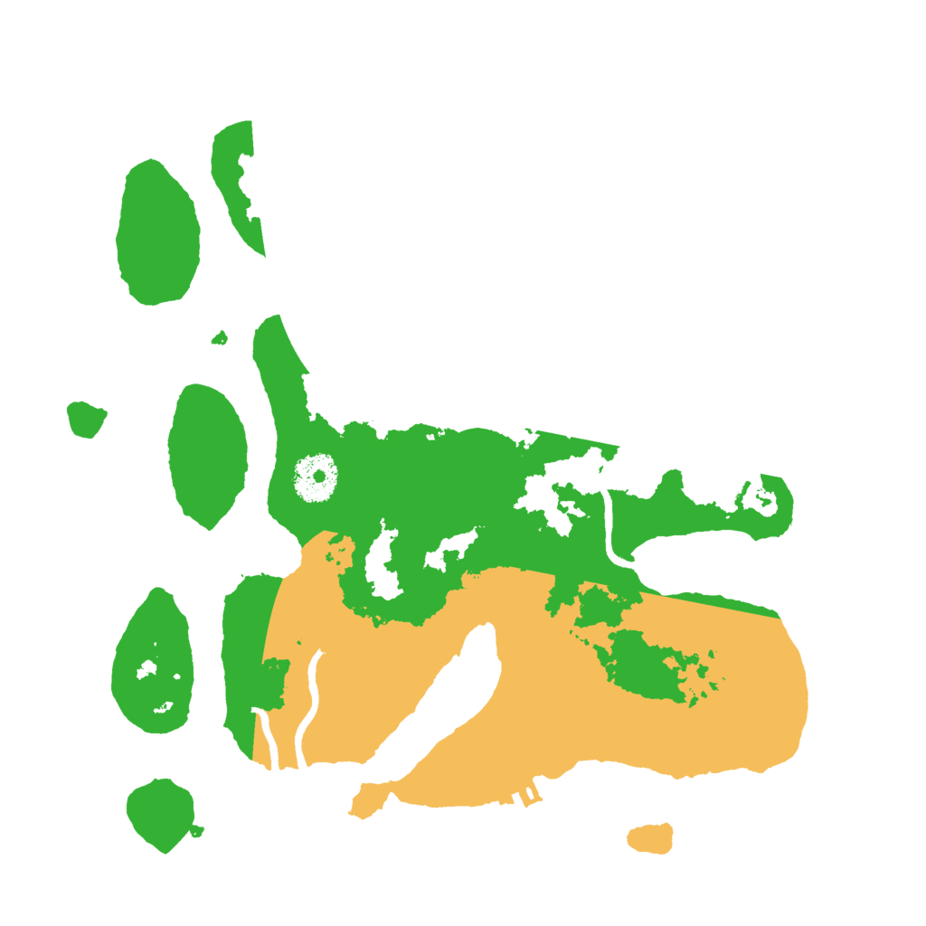 Biome Rust Map: Procedural Map, Size: 3000, Seed: 217868