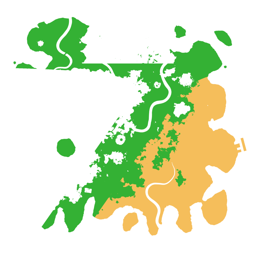 Biome Rust Map: Procedural Map, Size: 3850, Seed: 1666351732