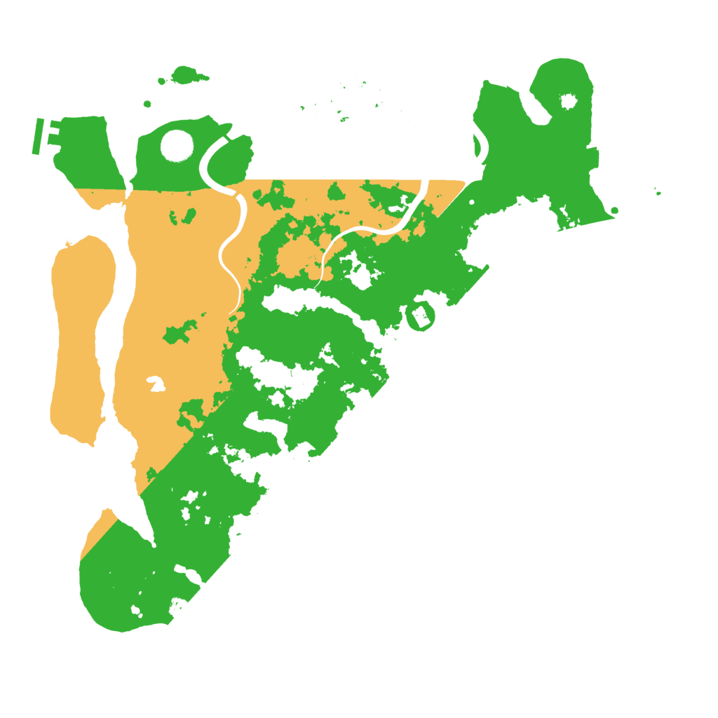 Biome Rust Map: Procedural Map, Size: 4000, Seed: 7867654