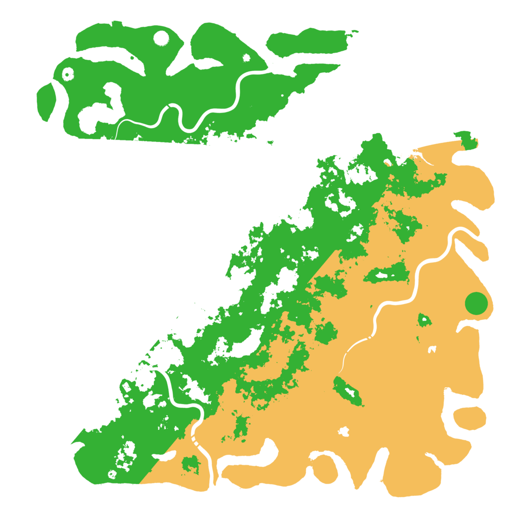 Biome Rust Map: Procedural Map, Size: 6000, Seed: 219