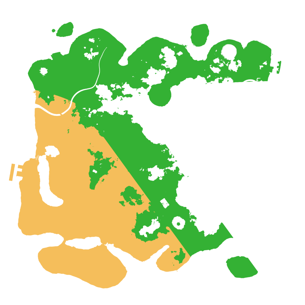 Biome Rust Map: Procedural Map, Size: 3600, Seed: 583020