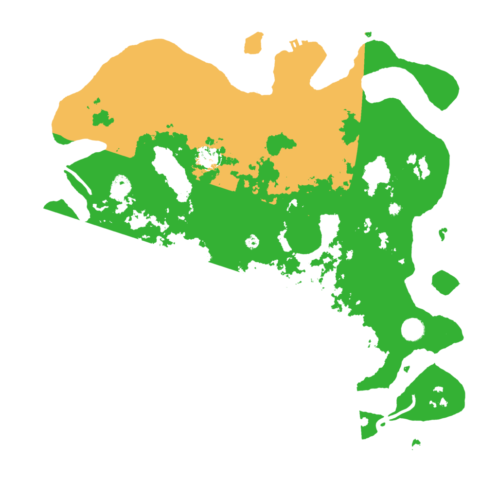 Biome Rust Map: Procedural Map, Size: 3800, Seed: 8232344