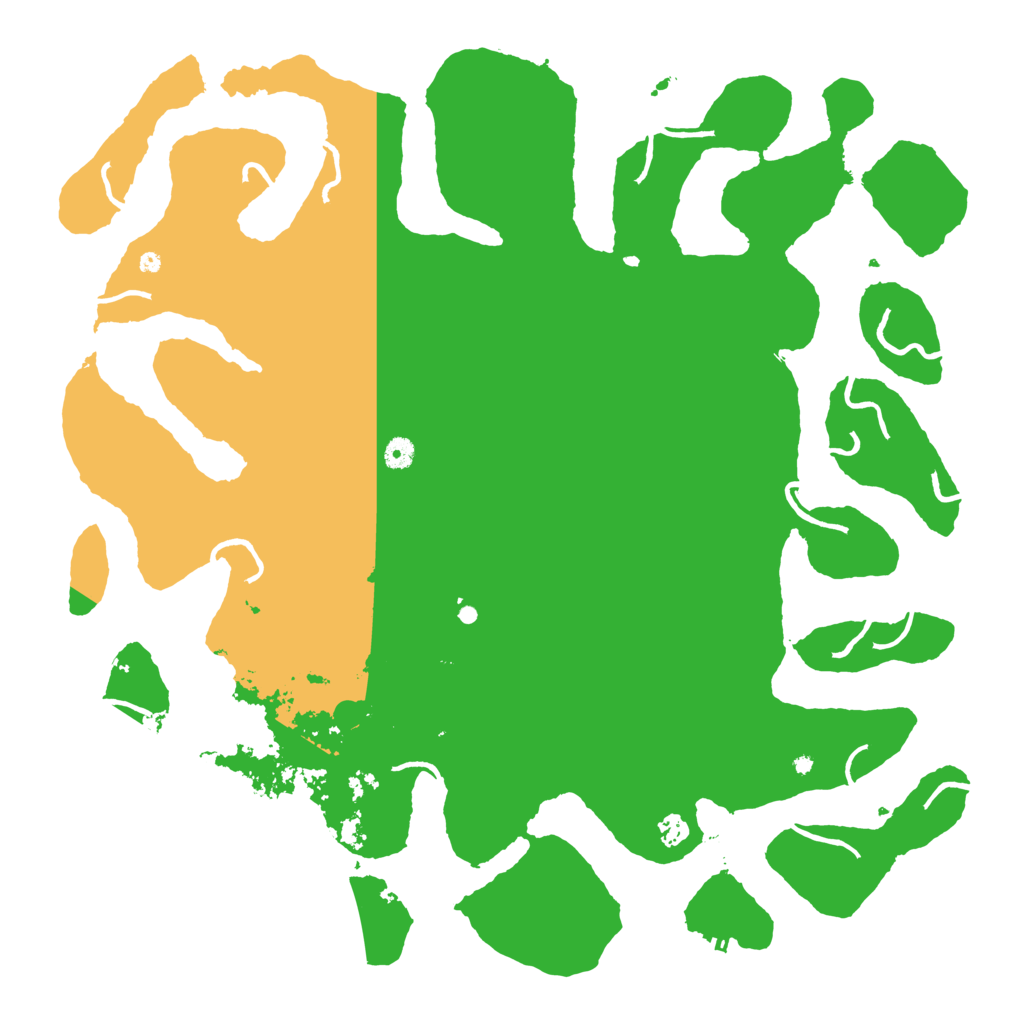 Biome Rust Map: Procedural Map, Size: 5000, Seed: 5415763