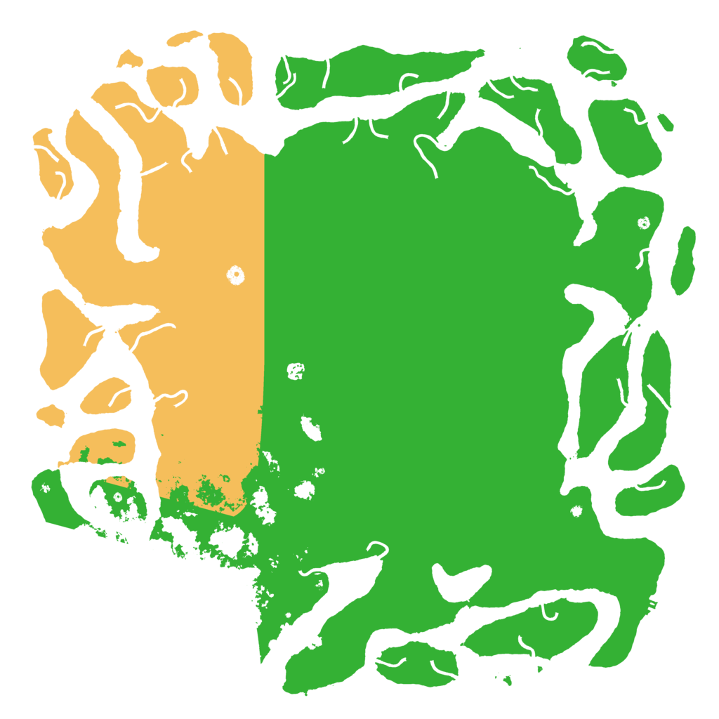 Biome Rust Map: Procedural Map, Size: 6000, Seed: 225