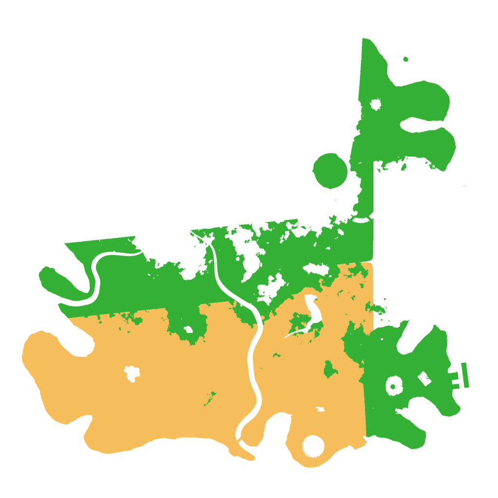 Biome Rust Map: Procedural Map, Size: 4000, Seed: 46903882
