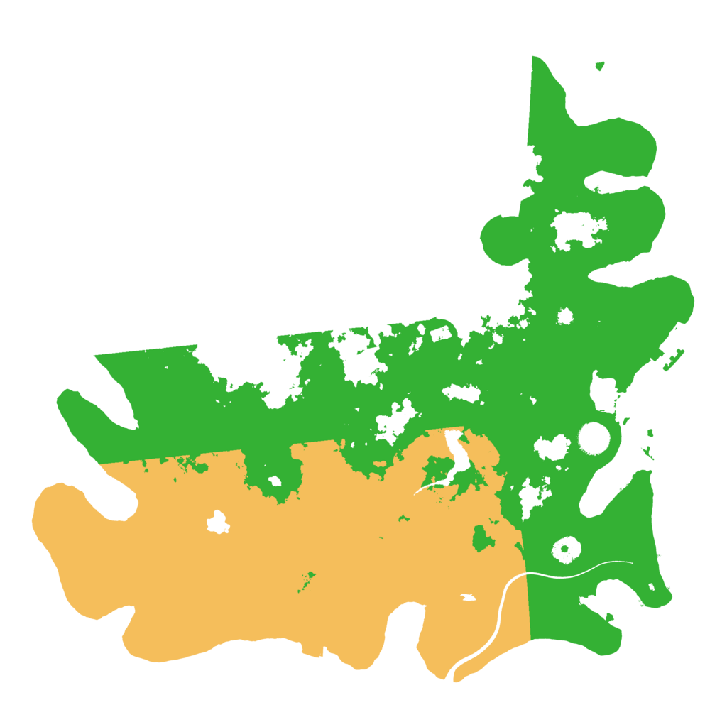 Biome Rust Map: Procedural Map, Size: 4000, Seed: 46903882