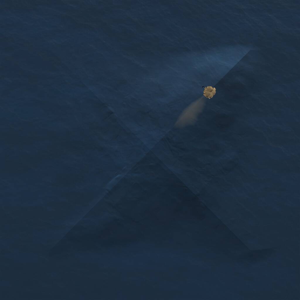 Rust Map: Procedural Map, Size: 1000, Seed: 1199663532, 1 Monuments