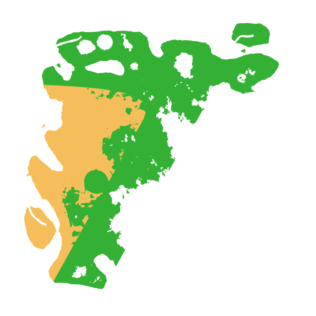 Biome Rust Map: Procedural Map, Size: 3660, Seed: 712372