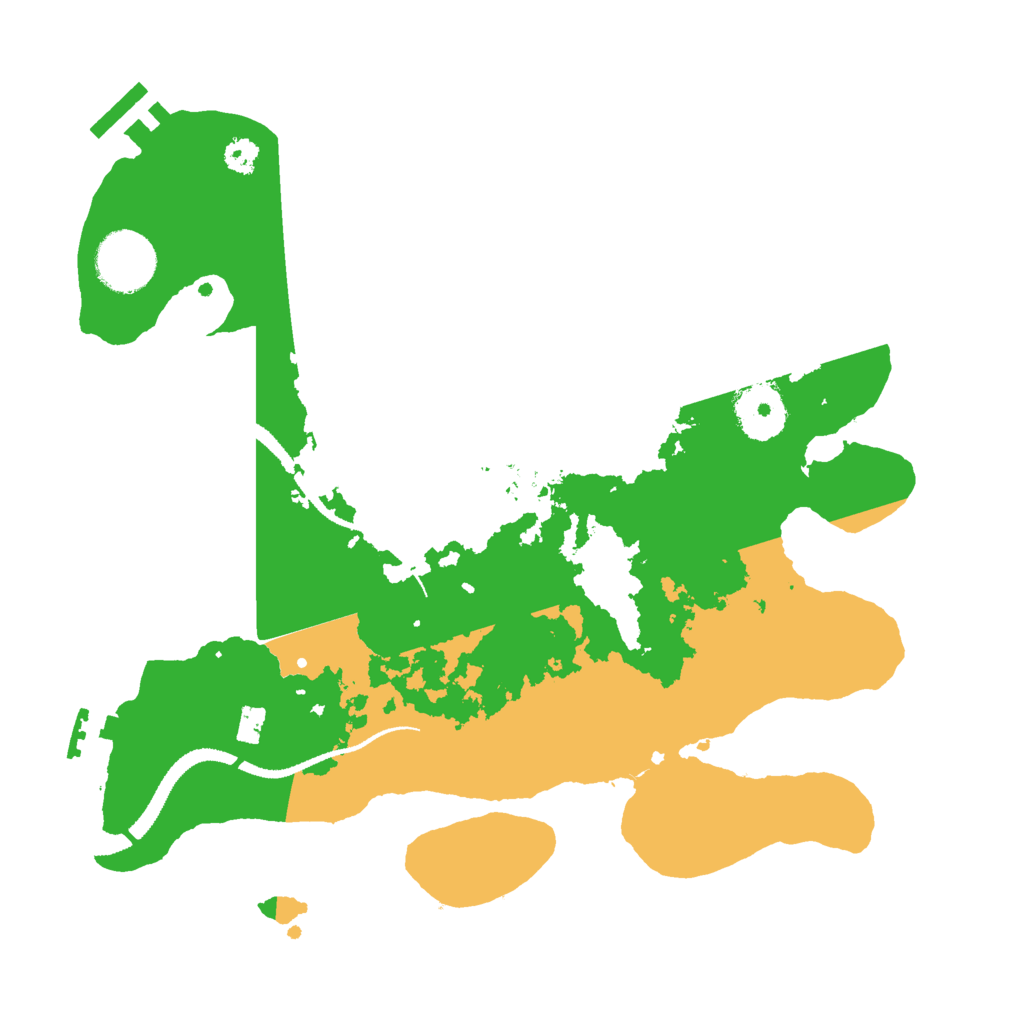 Biome Rust Map: Procedural Map, Size: 3000, Seed: 854654198