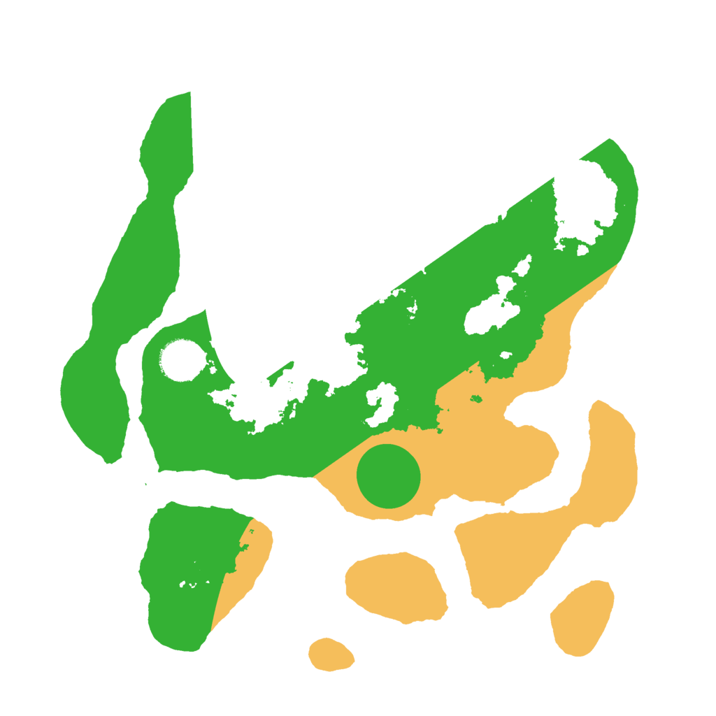 Biome Rust Map: Barren, Size: 3000, Seed: 150813