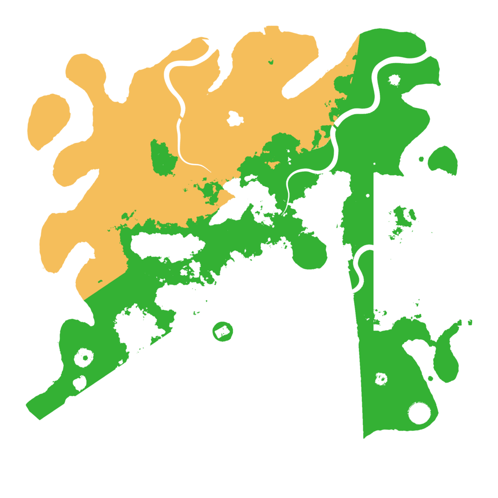 Biome Rust Map: Procedural Map, Size: 4000, Seed: 8654616