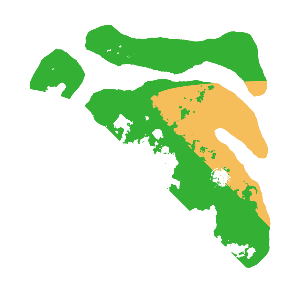 Biome Rust Map: Barren, Size: 3000, Seed: 340757