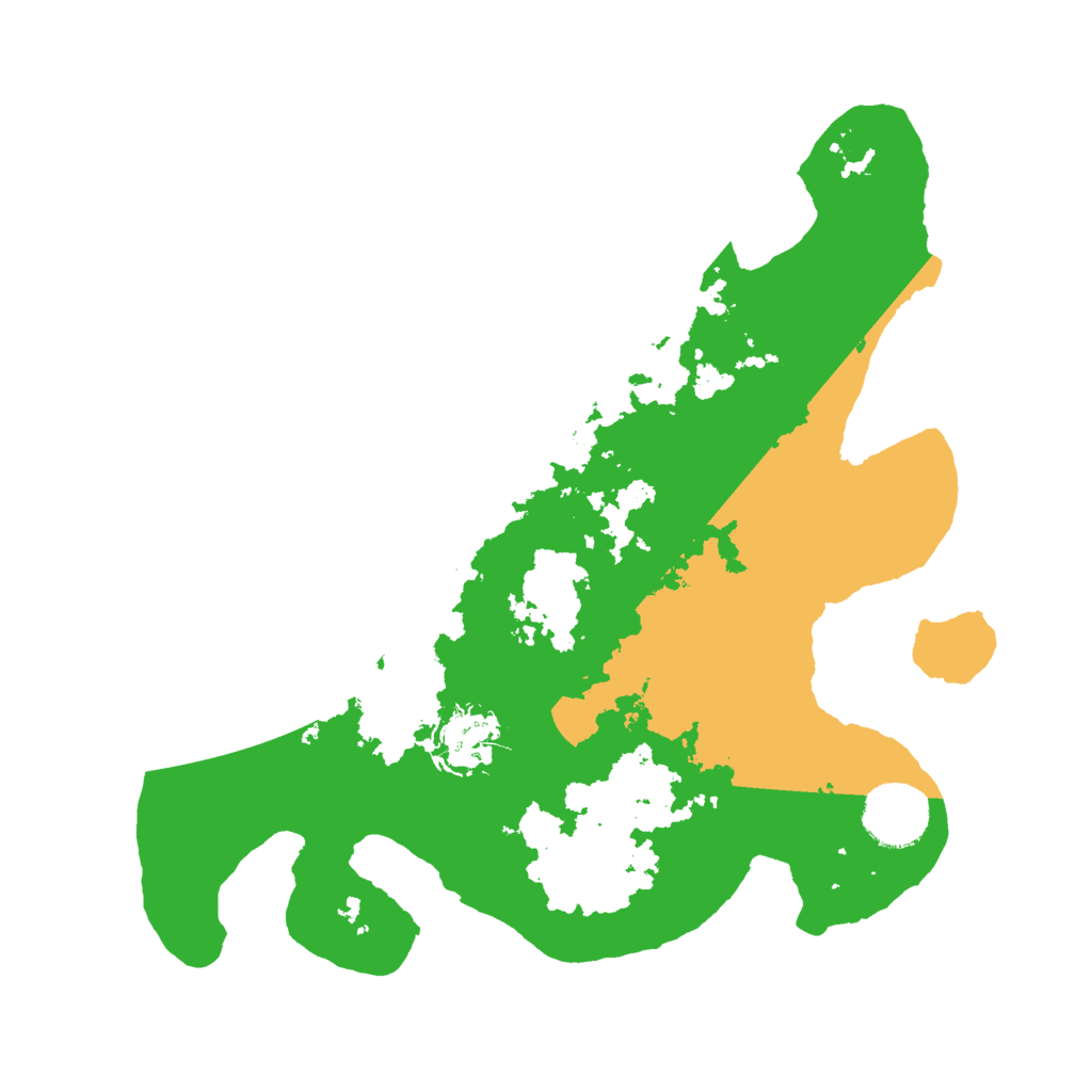 Biome Rust Map: Barren, Size: 3000, Seed: 934448