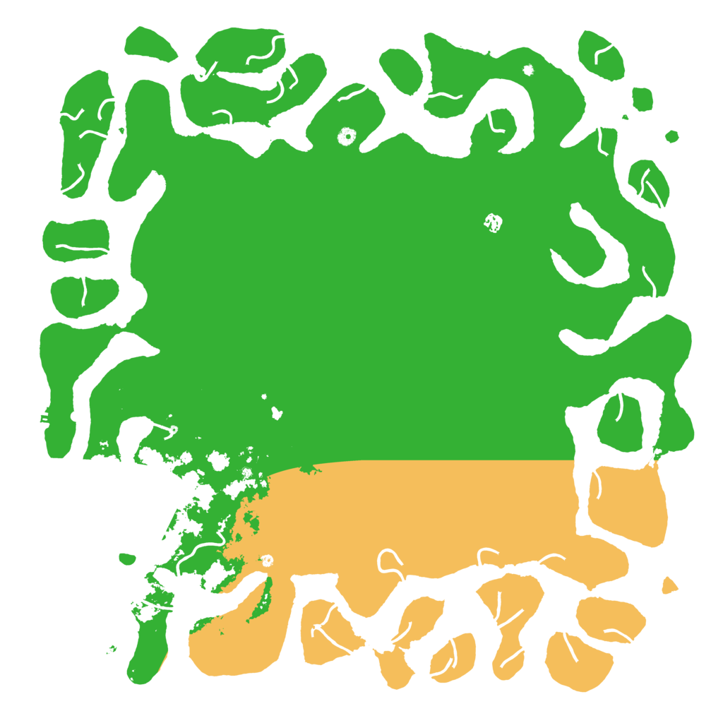 Biome Rust Map: Procedural Map, Size: 6000, Seed: 89623