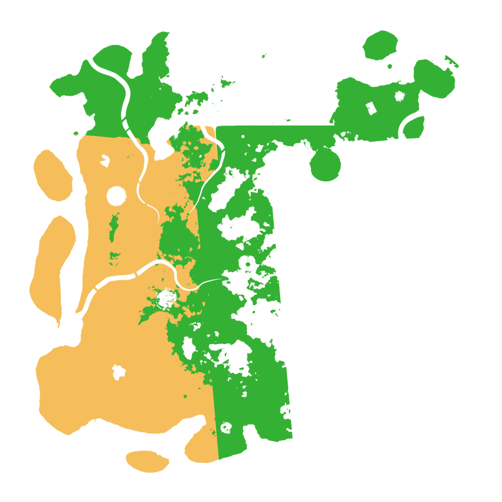 Biome Rust Map: Procedural Map, Size: 4500, Seed: 6549812