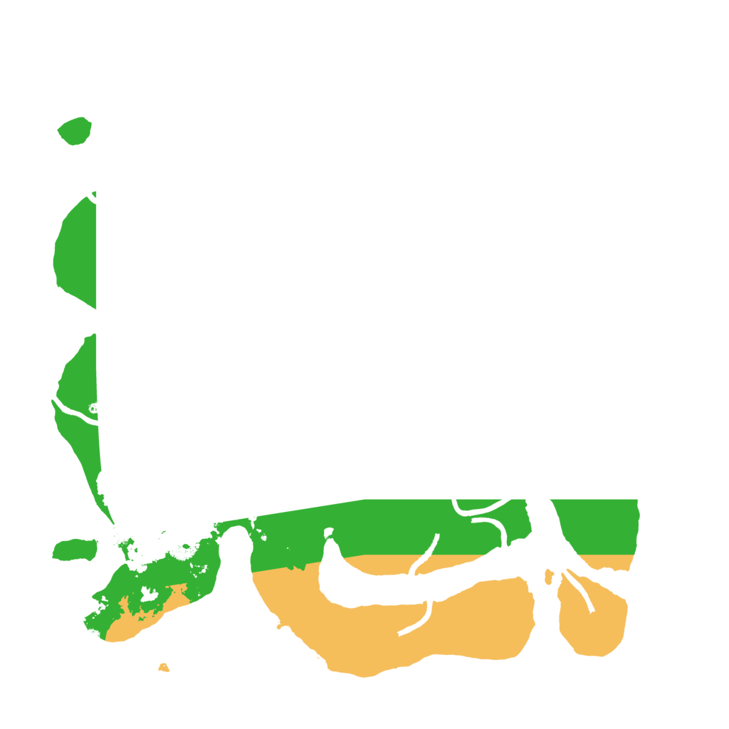 Biome Rust Map: Procedural Map, Size: 3500, Seed: 43766080