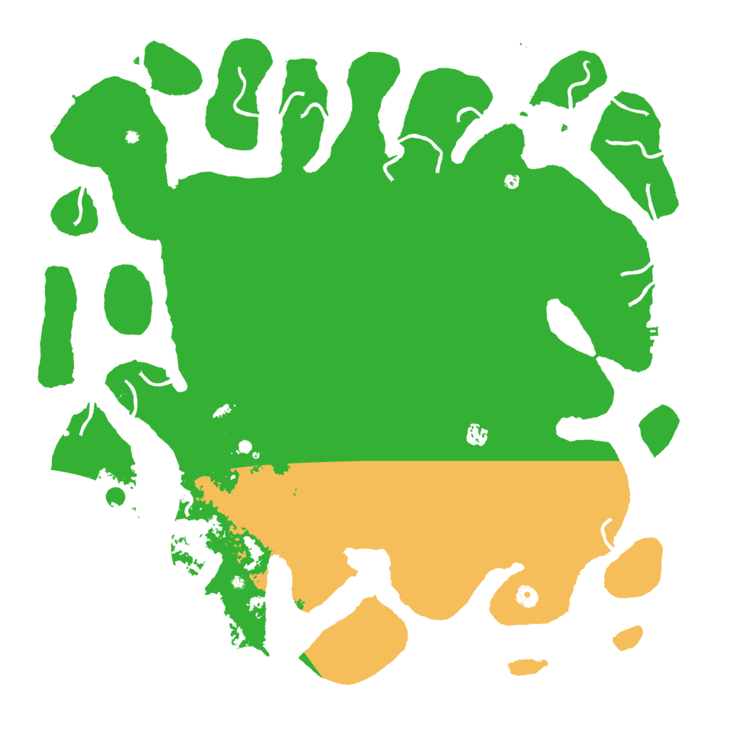 Biome Rust Map: Procedural Map, Size: 5000, Seed: 79187