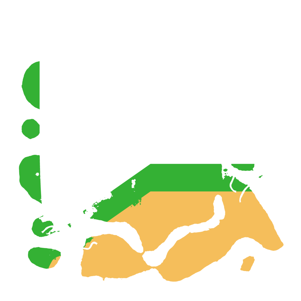 Biome Rust Map: Procedural Map, Size: 4000, Seed: 3243