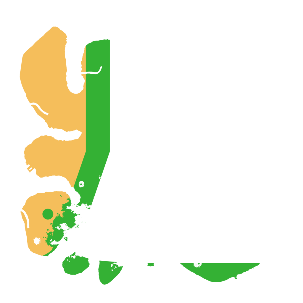 Biome Rust Map: Procedural Map, Size: 3700, Seed: 1283975815