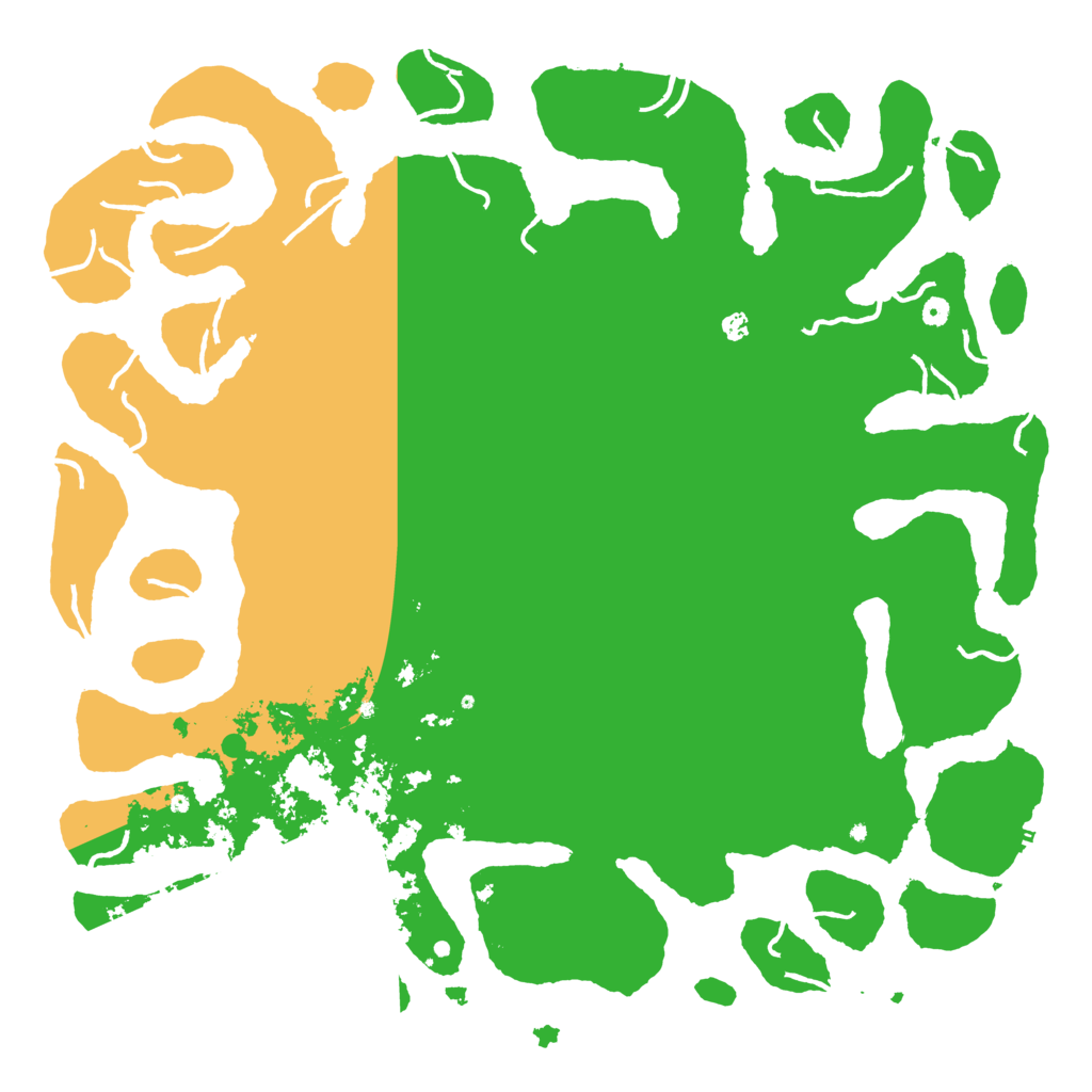 Biome Rust Map: Procedural Map, Size: 6000, Seed: 881756