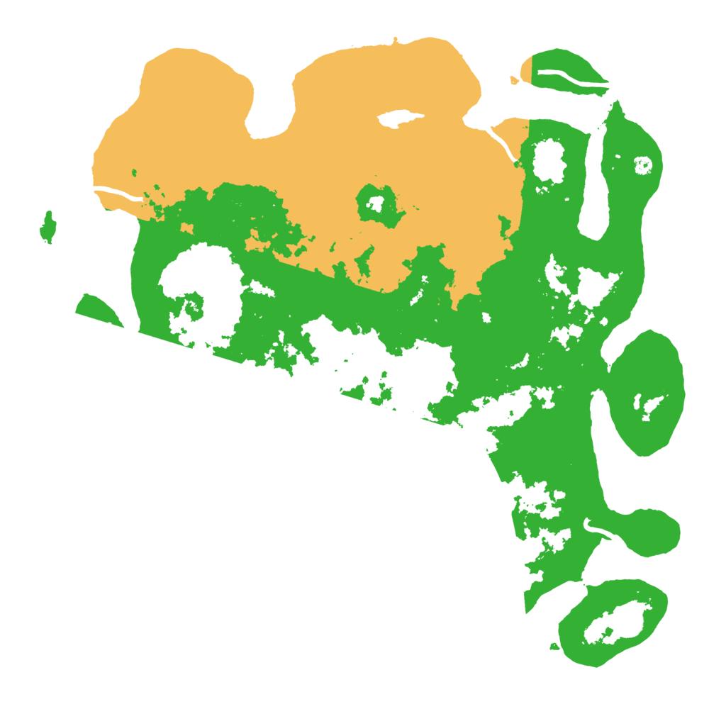 Biome Rust Map: Procedural Map, Size: 4000, Seed: 110117116