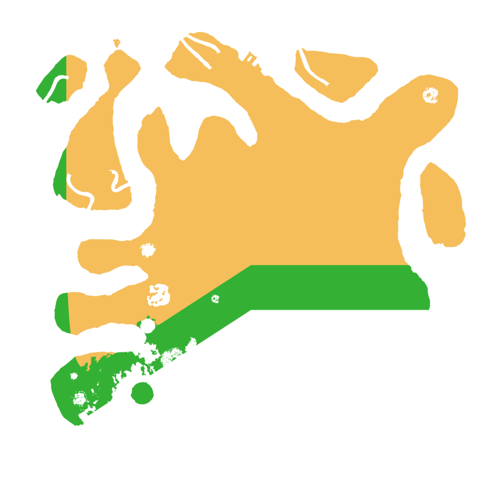 Biome Rust Map: Procedural Map, Size: 3200, Seed: 1199