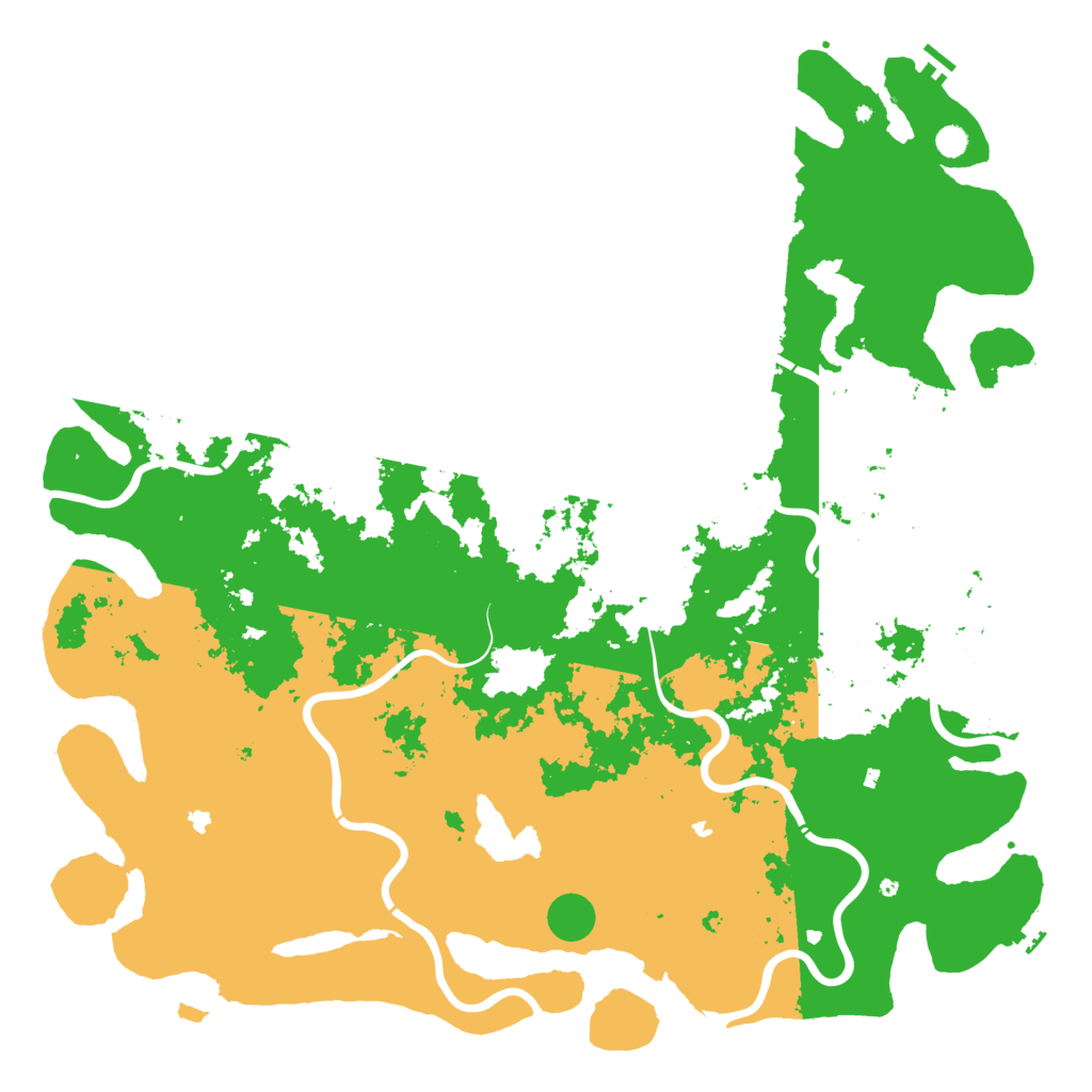 Biome Rust Map: Procedural Map, Size: 6000, Seed: 237