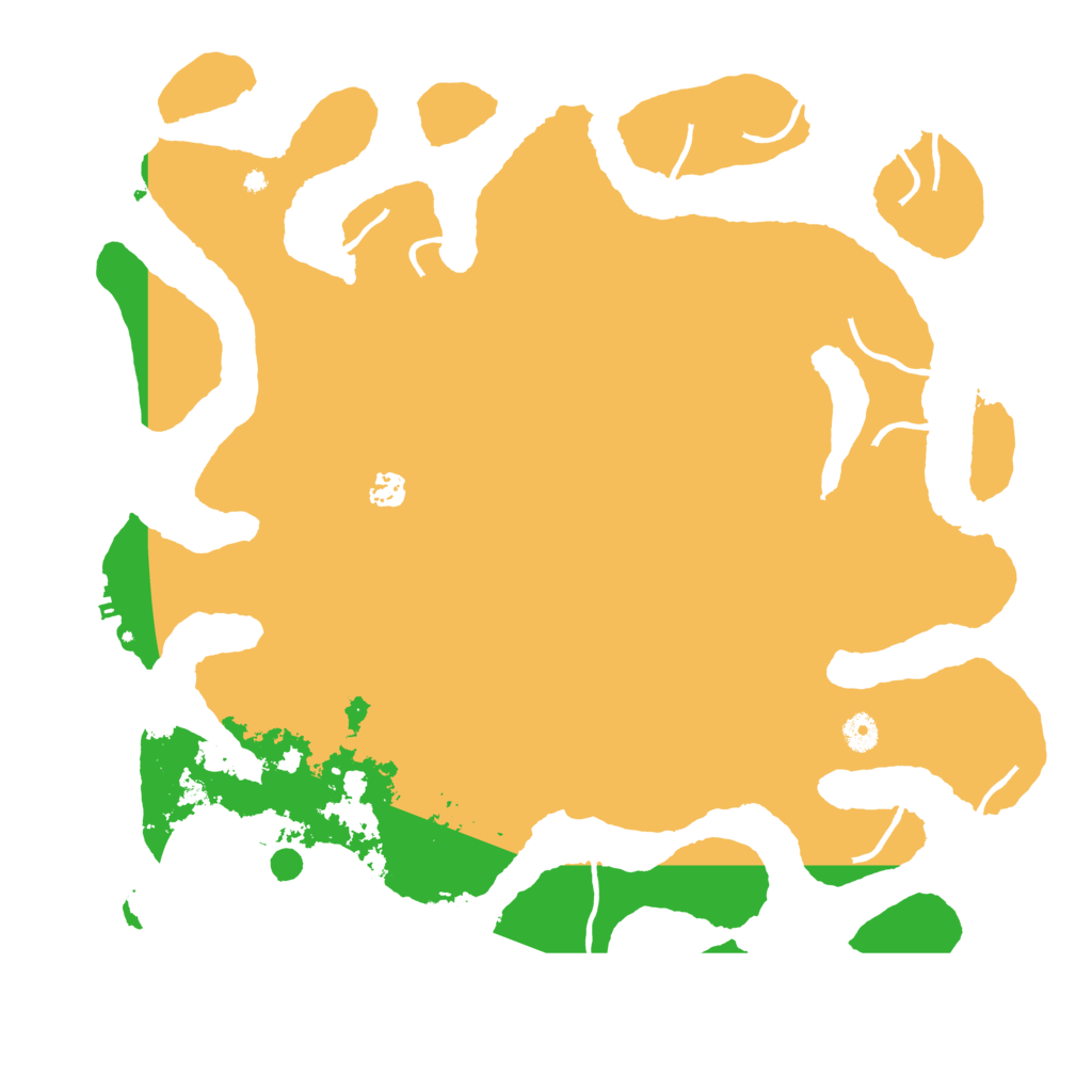 Biome Rust Map: Procedural Map, Size: 4500, Seed: 1225704309