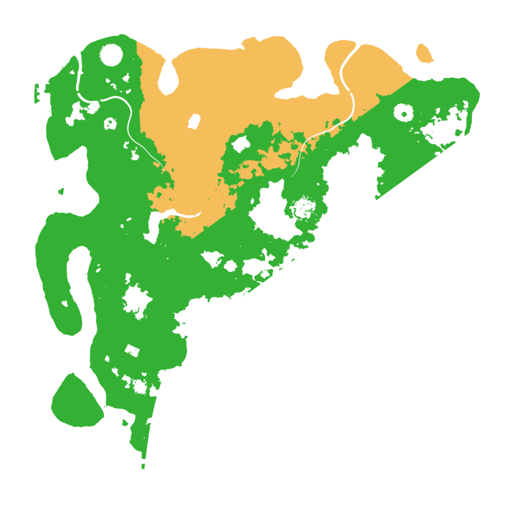 Biome Rust Map: Procedural Map, Size: 4000, Seed: 505545663