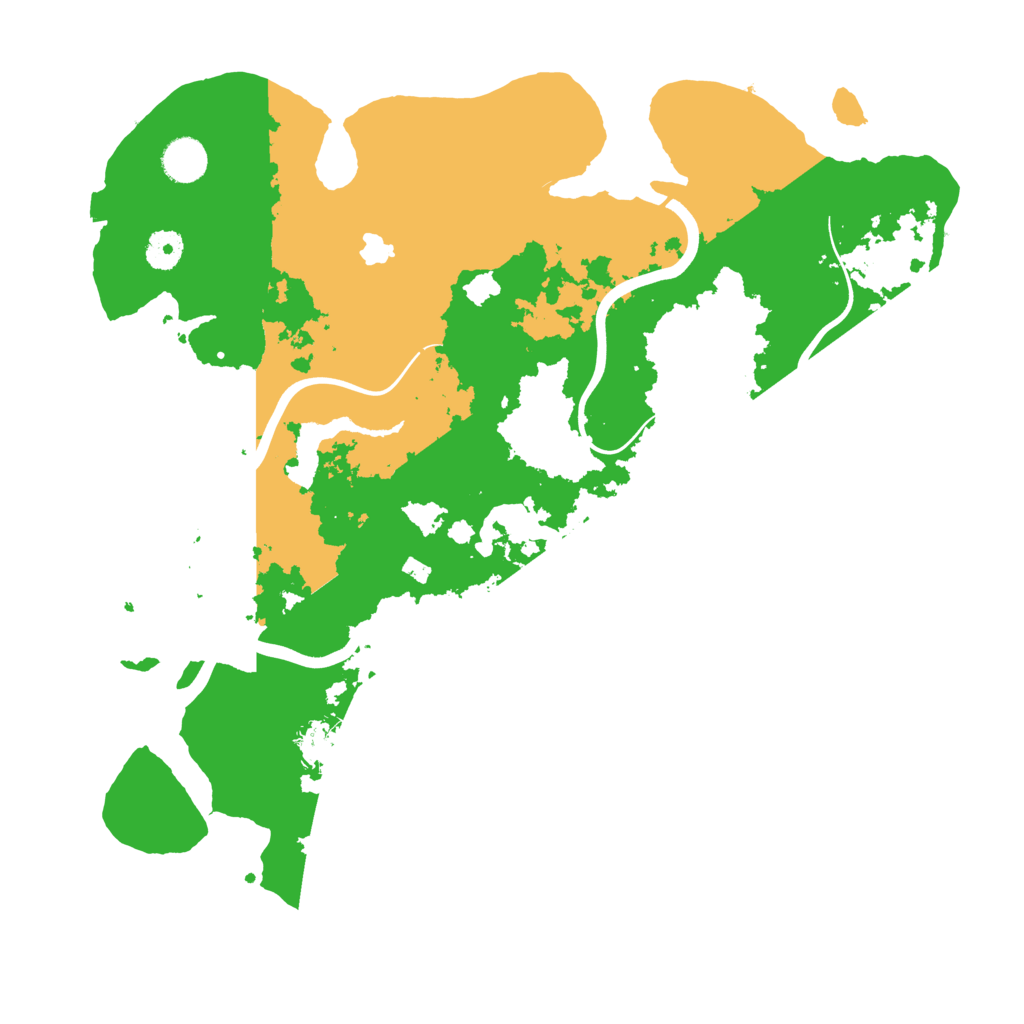 Biome Rust Map: Procedural Map, Size: 4000, Seed: 505545663