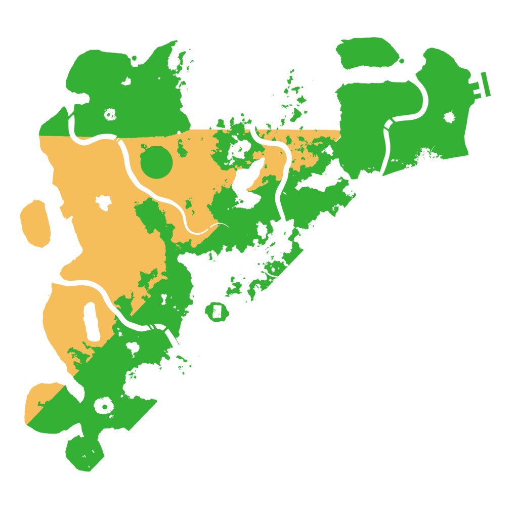 Biome Rust Map: Procedural Map, Size: 4250, Seed: 17858