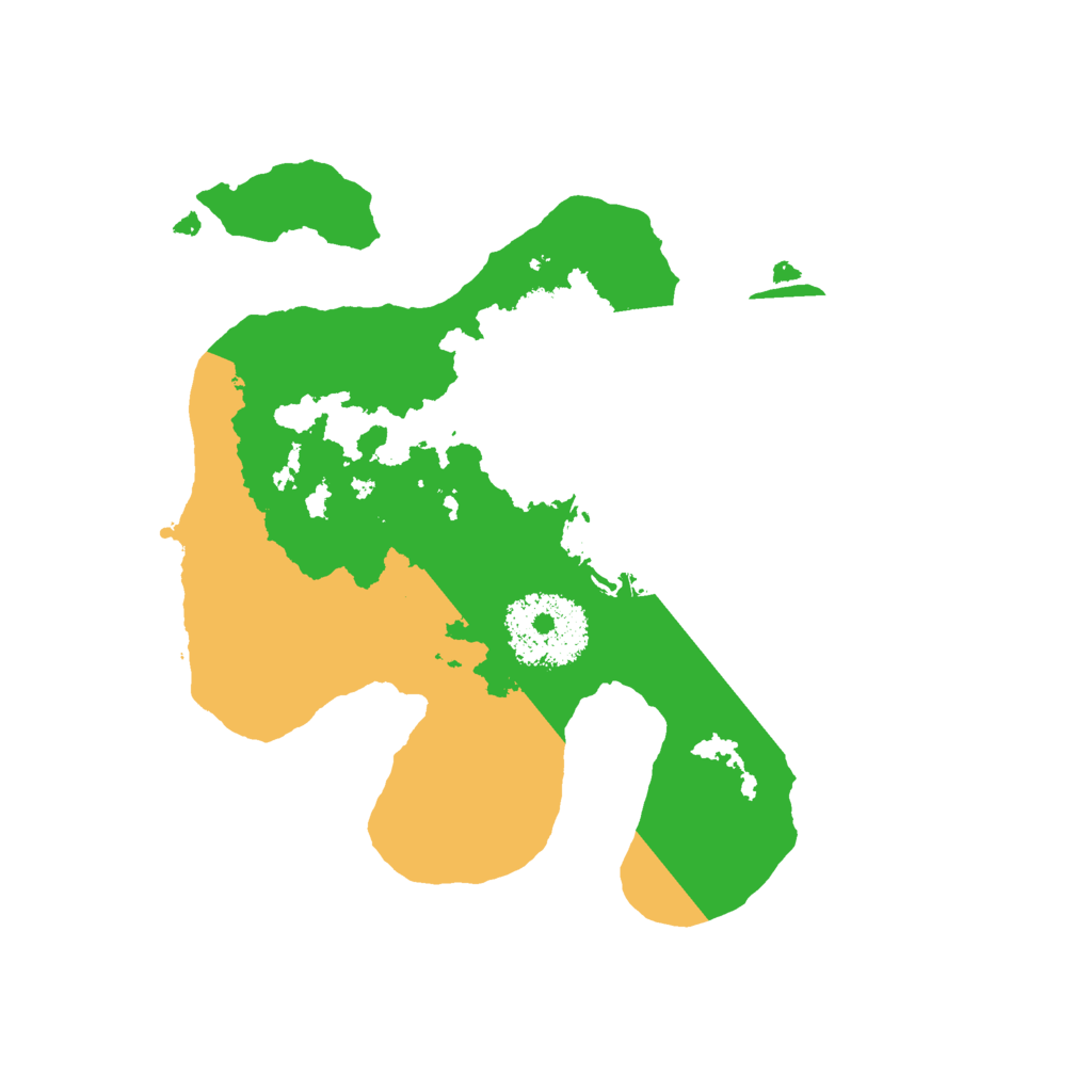 Biome Rust Map: Procedural Map, Size: 2100, Seed: 40