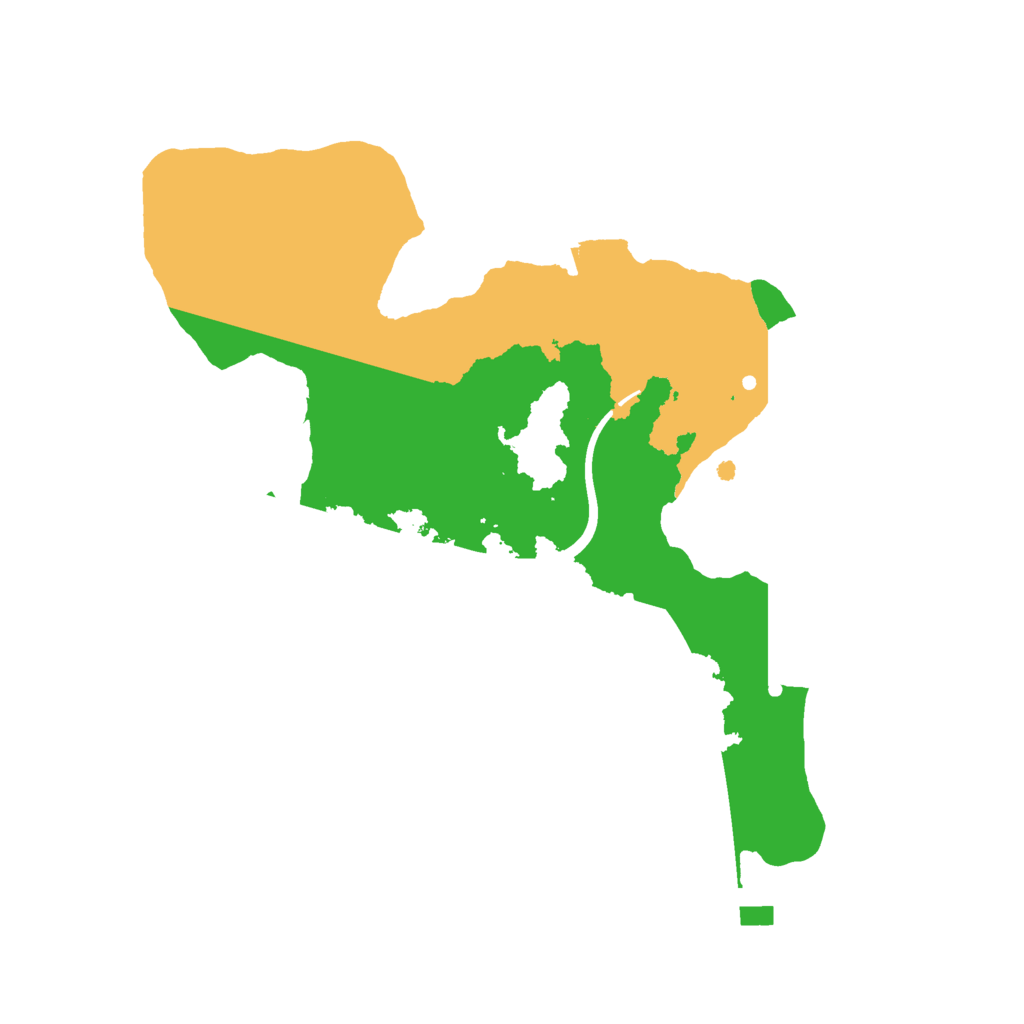 Biome Rust Map: Procedural Map, Size: 2120, Seed: 2147483647